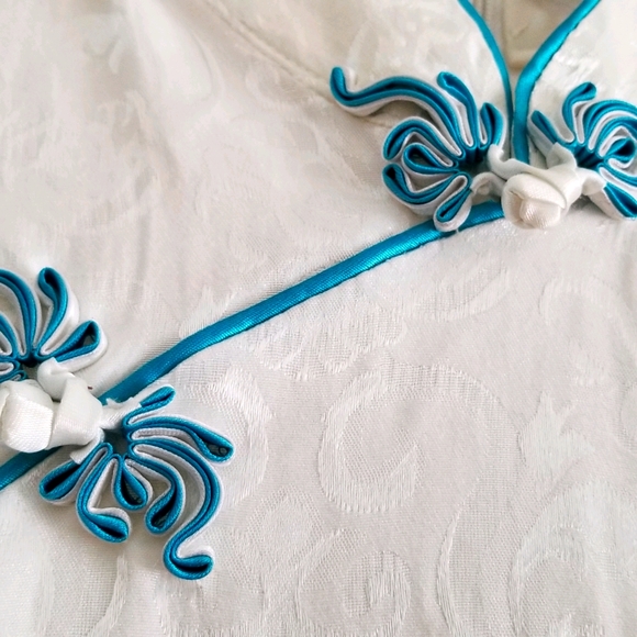 **SOLD White Jin He Chinese Dress, Size S - Picture 4 of 9